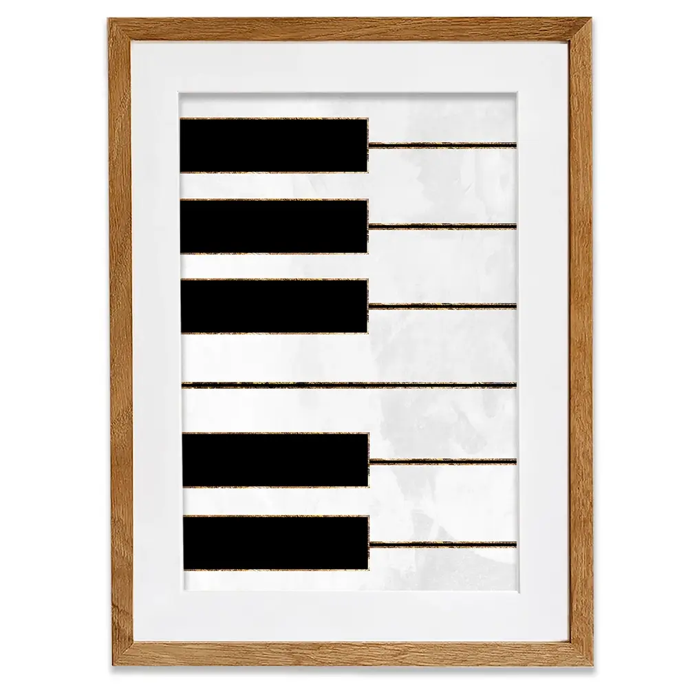 Piano Framed Art Print Piano Framed Art Print wall art product Sarah Manovski