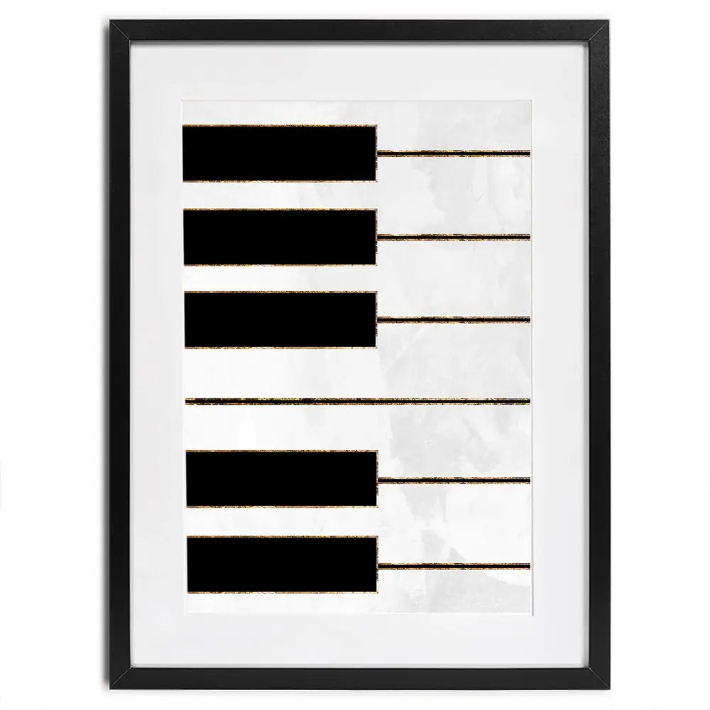 Piano Framed Art Print Piano Framed Art Print wall art product Sarah Manovski