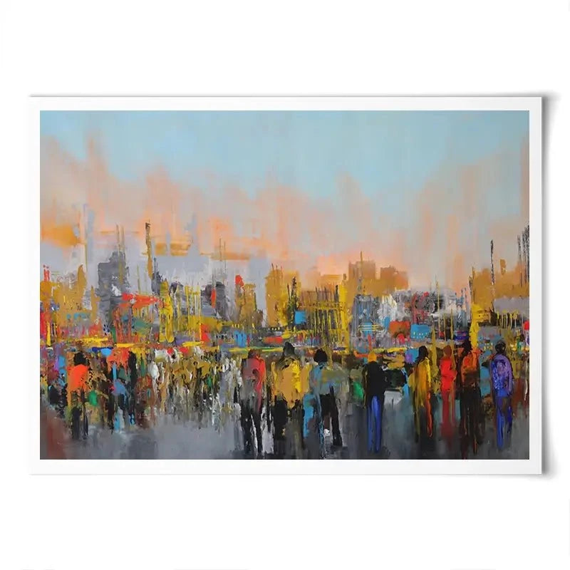 Piazza Art Print Piazza Art Print wall art product Maria Moretti