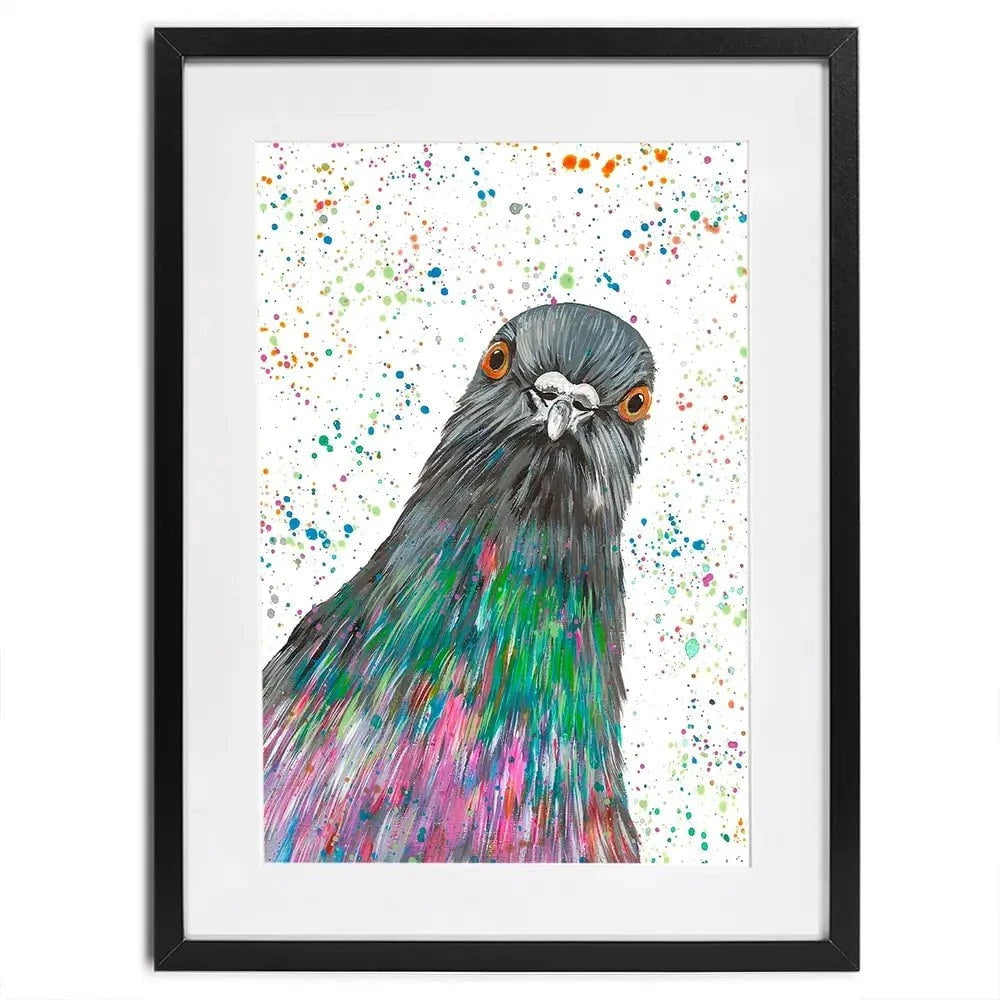 Pigeon Carter Framed Art Print