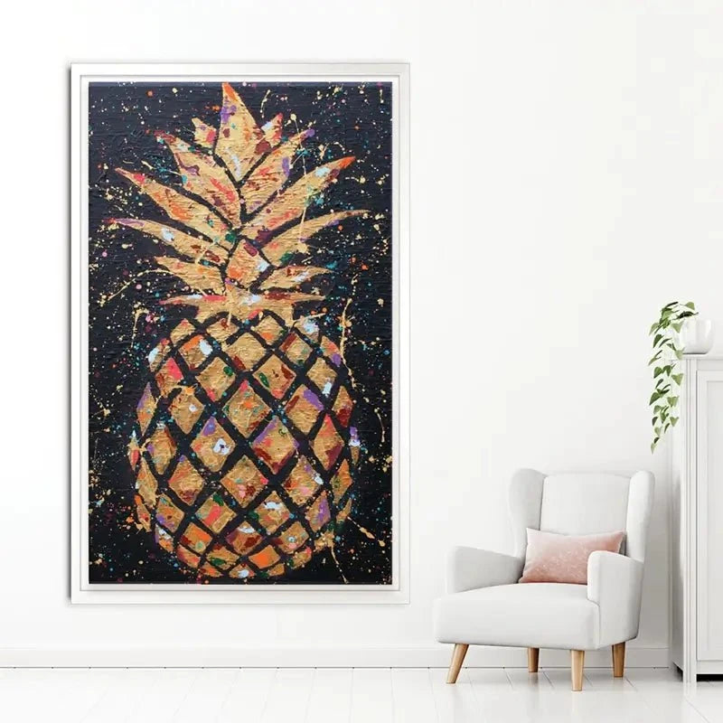Pineapple Canvas Print Pineapple Canvas Print wall art product Studio Paint-Ing
