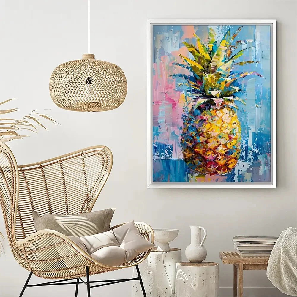 Pineapple Passion Canvas Print Pineapple Passion Canvas Print wall art product Art Print Shop