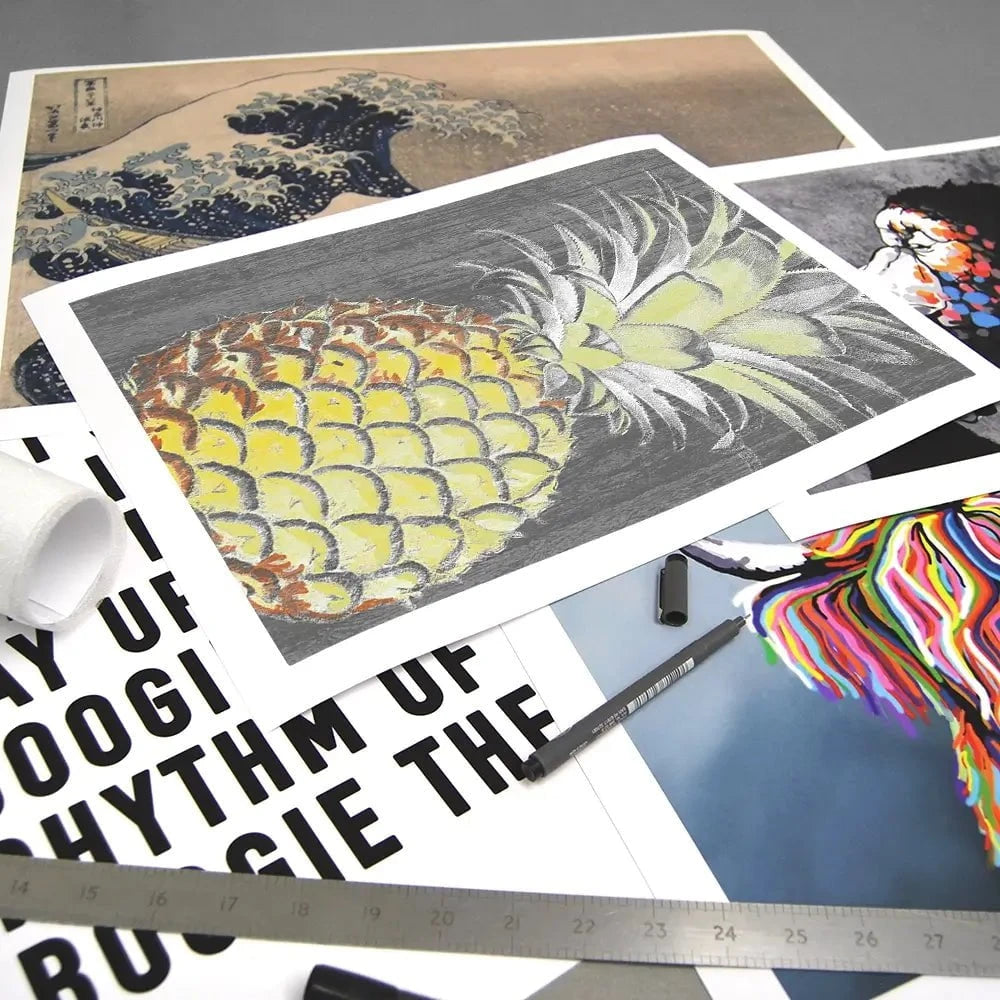 Pineapple Splendor Art Print Pineapple Splendor Art Print wall art product Studio W