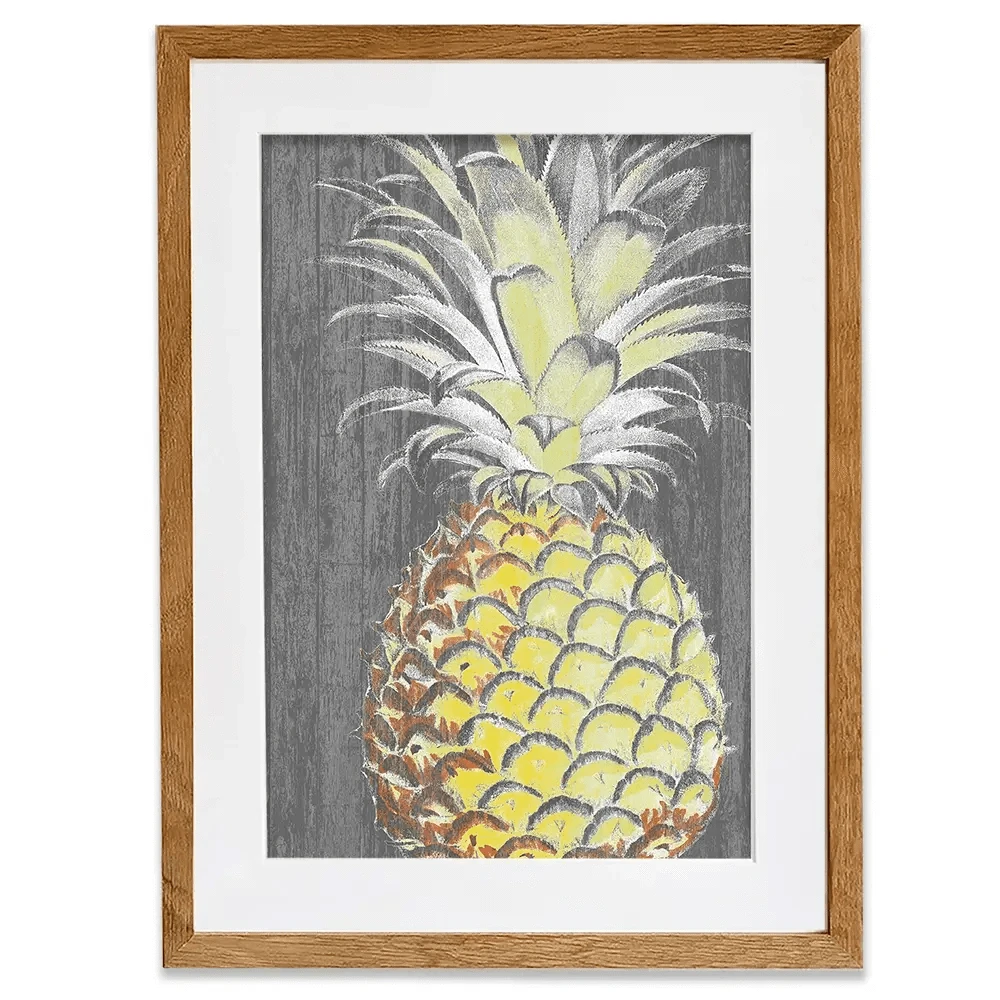 Pineapple Splendor Framed Art Print Pineapple Splendor Framed Art Print wall art product Studio W