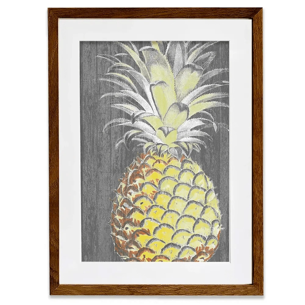 Pineapple Splendor Framed Art Print Pineapple Splendor Framed Art Print wall art product Studio W