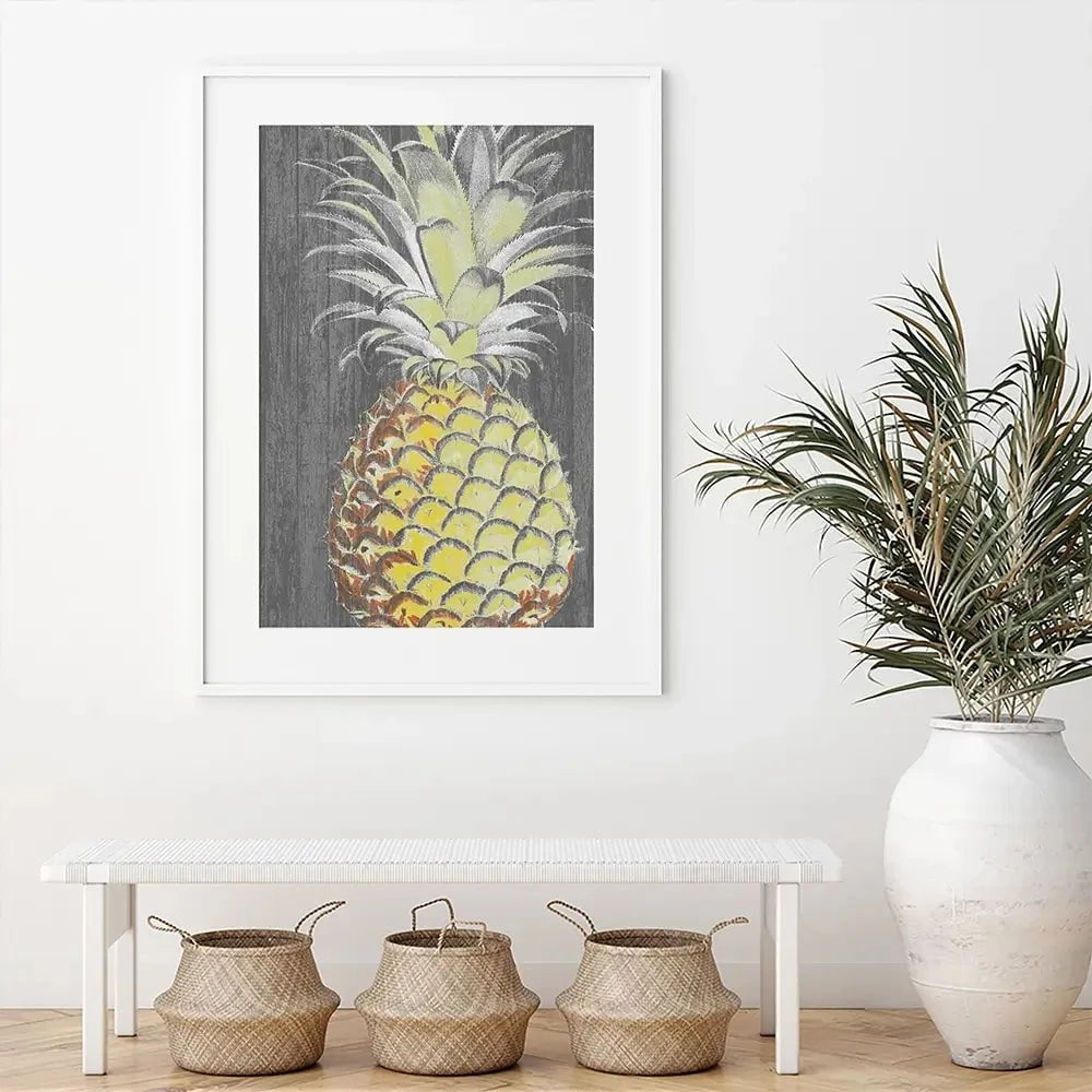 Pineapple Splendor Framed Art Print Pineapple Splendor Framed Art Print wall art product Studio W