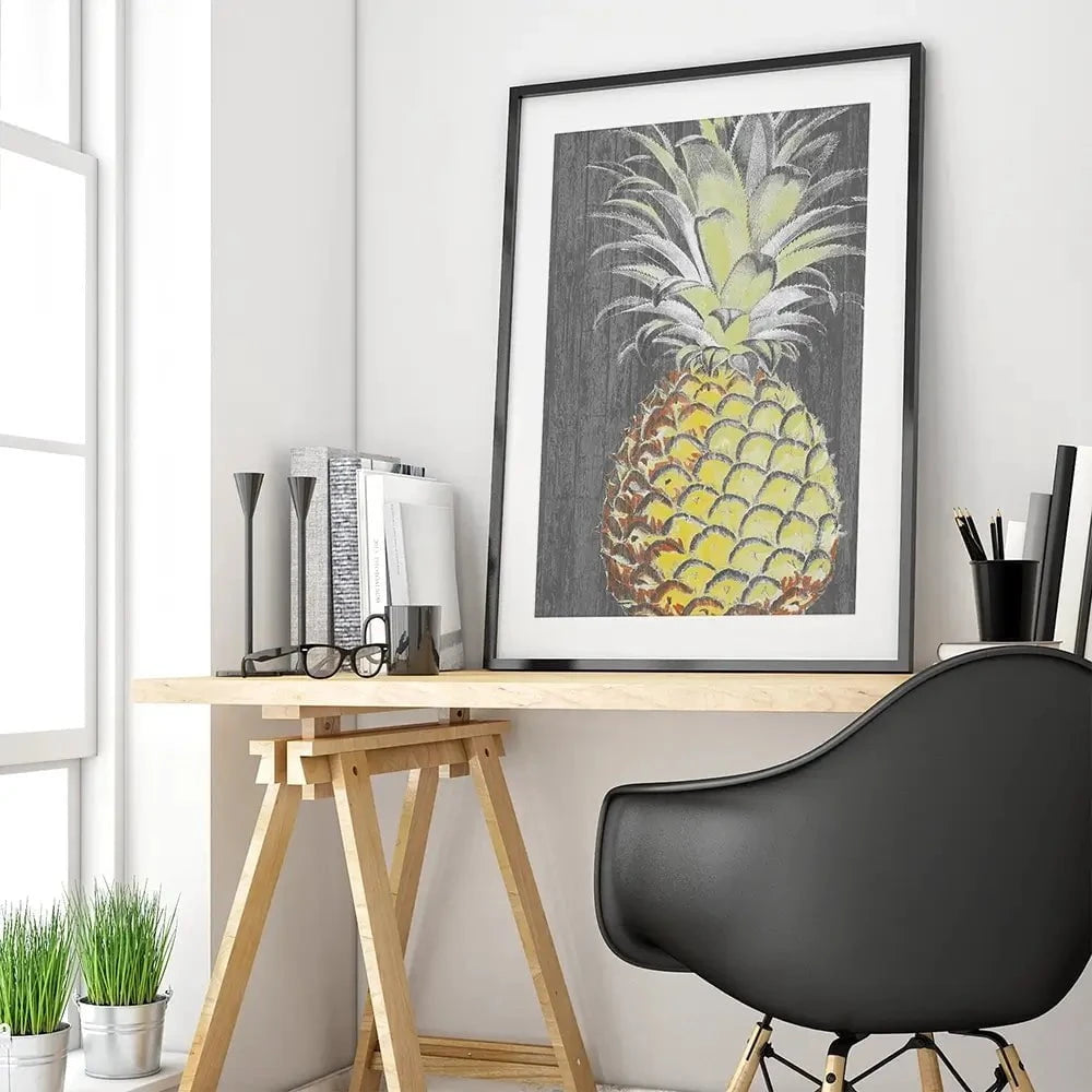 Pineapple Splendor Framed Art Print Pineapple Splendor Framed Art Print wall art product Studio W