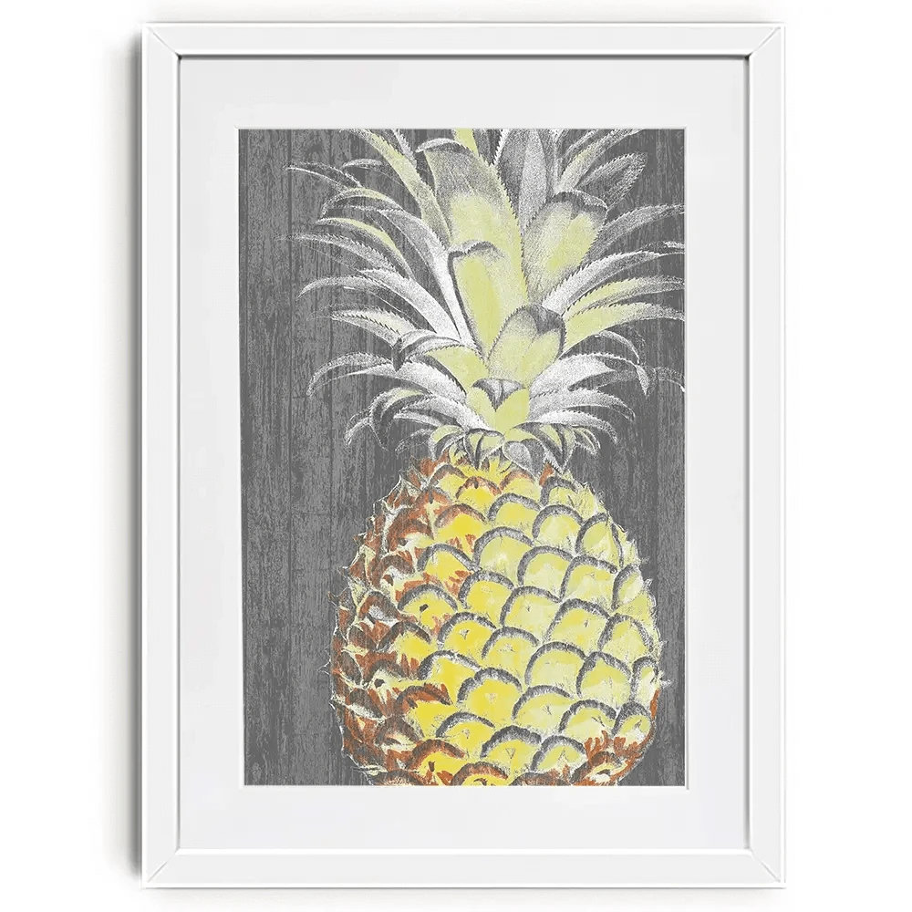 Pineapple Splendor Framed Art Print Pineapple Splendor Framed Art Print wall art product Studio W
