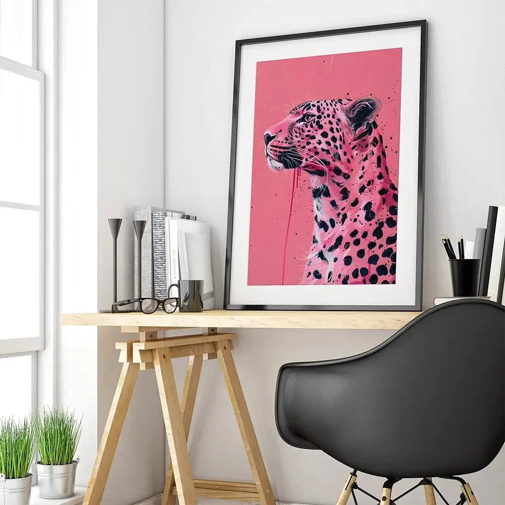 Pink And Wild Framed Art Print Pink And Wild Framed Art Print wall art product Art Print Shop