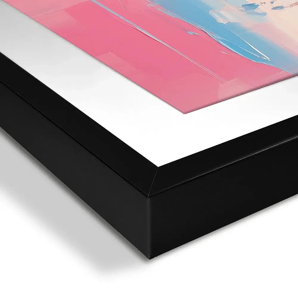 Pink Beach Framed Art Print Pink Beach Framed Art Print wall art product Arlington Prints - Independent