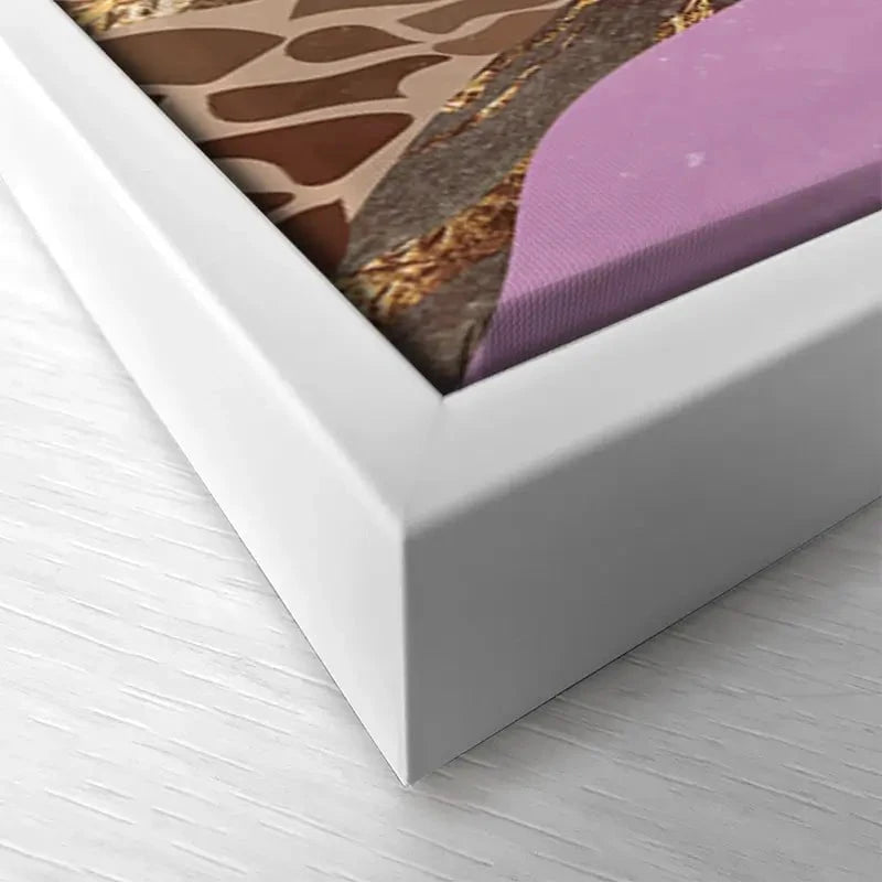 Pink Bubblegum Giraffe Canvas Print Pink Bubblegum Giraffe Canvas Print wall art product Sarah Manovski