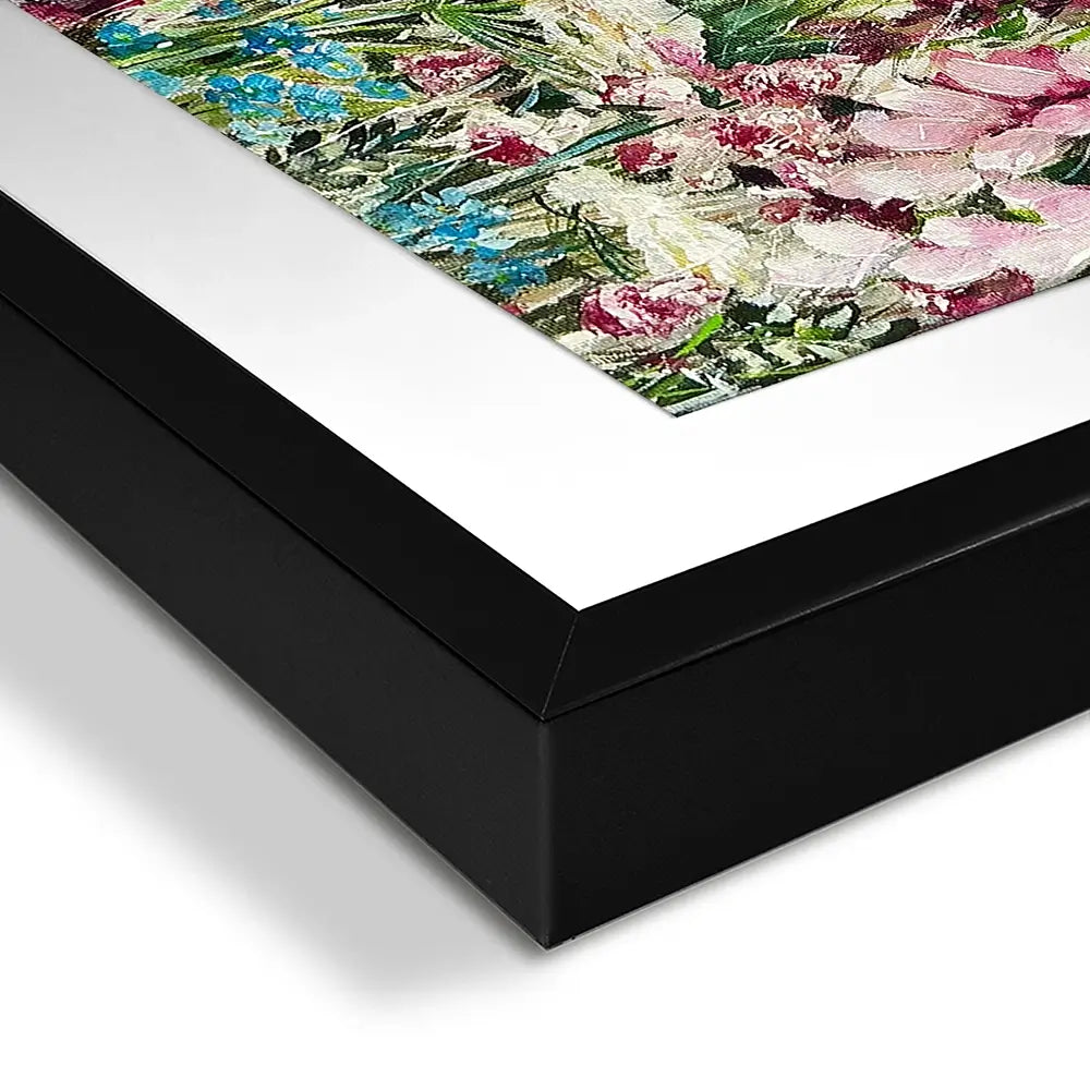 Pink Coastal Flowers 2 Framed Art Print Pink Coastal Flowers 2 Framed Art Print wall art product Nicola Jane Rowles