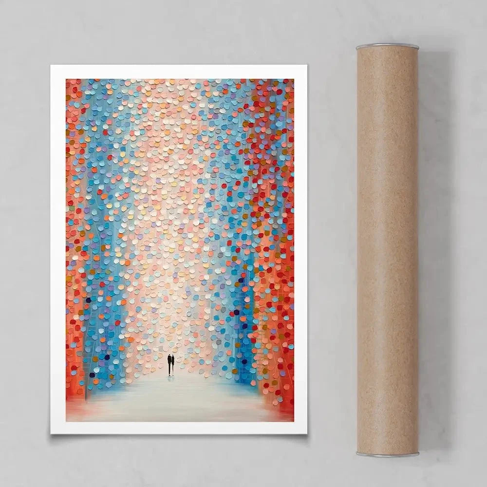 Pink Day Art Print Pink Day Art Print wall art product Ekaterina Ermilkina