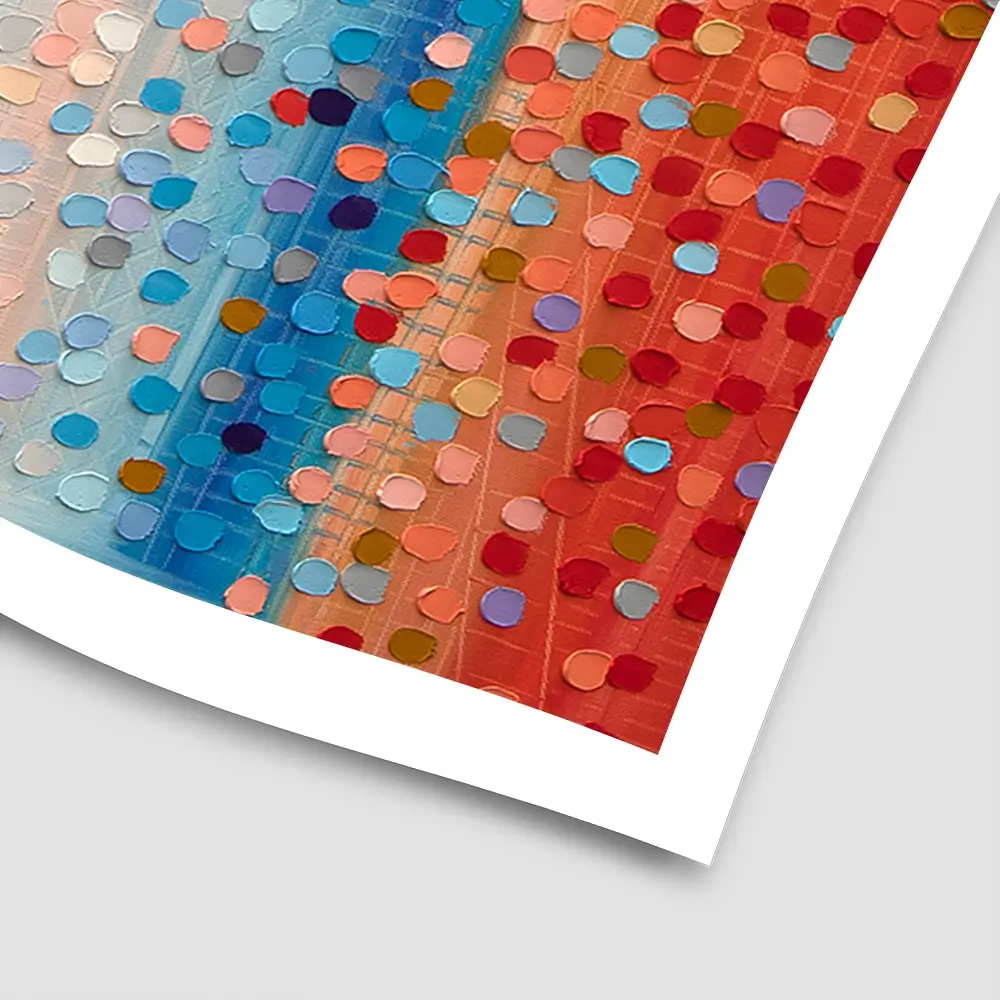 Pink Day Square Art Print Pink Day Square Art Print wall art product Art Print Shop