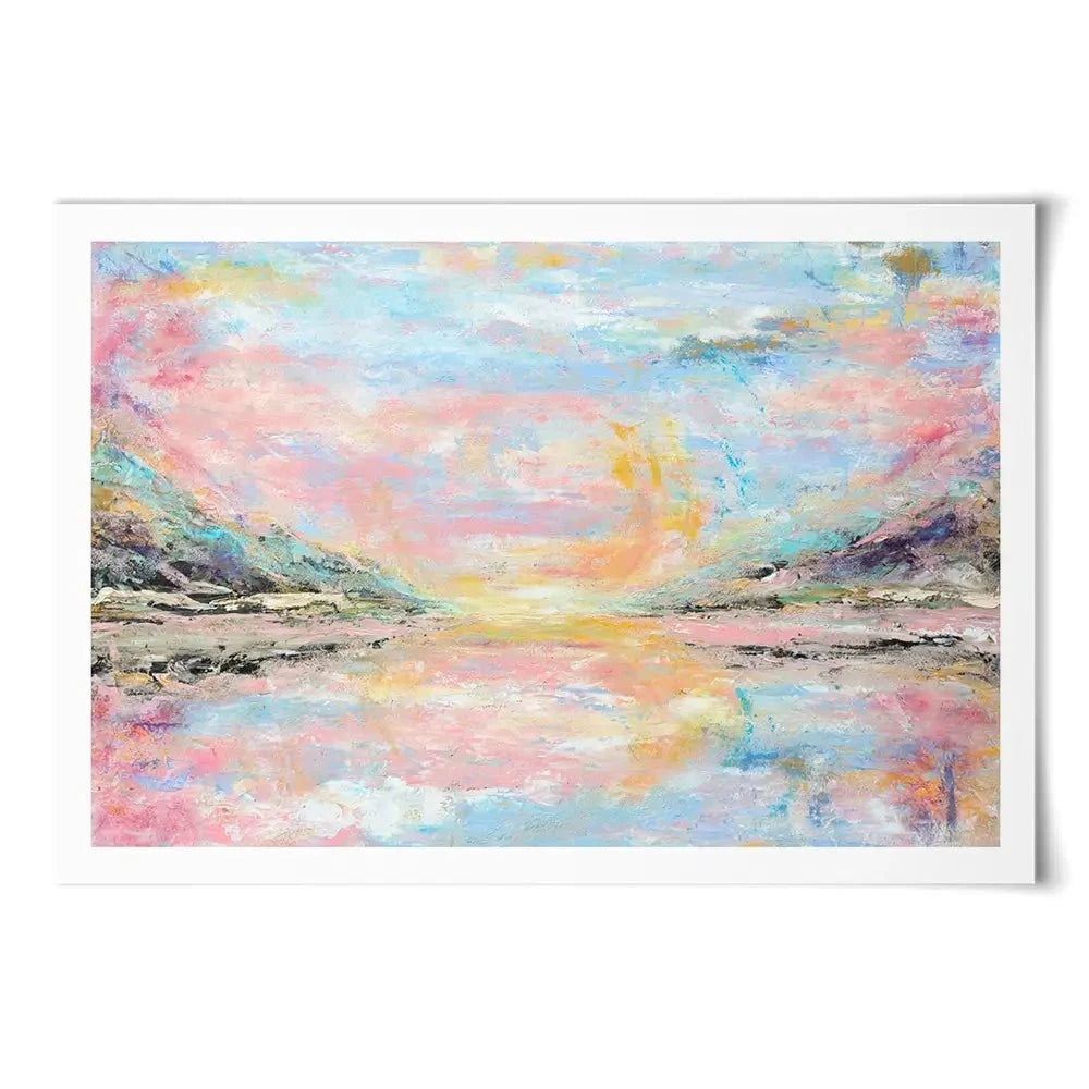 Pink Haze Art Print Pink Haze Art Print wall art product Larisa Lavrova / Shutterstock