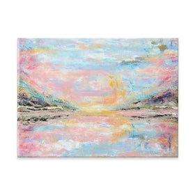 Pink Haze Canvas Print Pink Haze Canvas Print wall art product Larisa Lavrova / Shutterstock