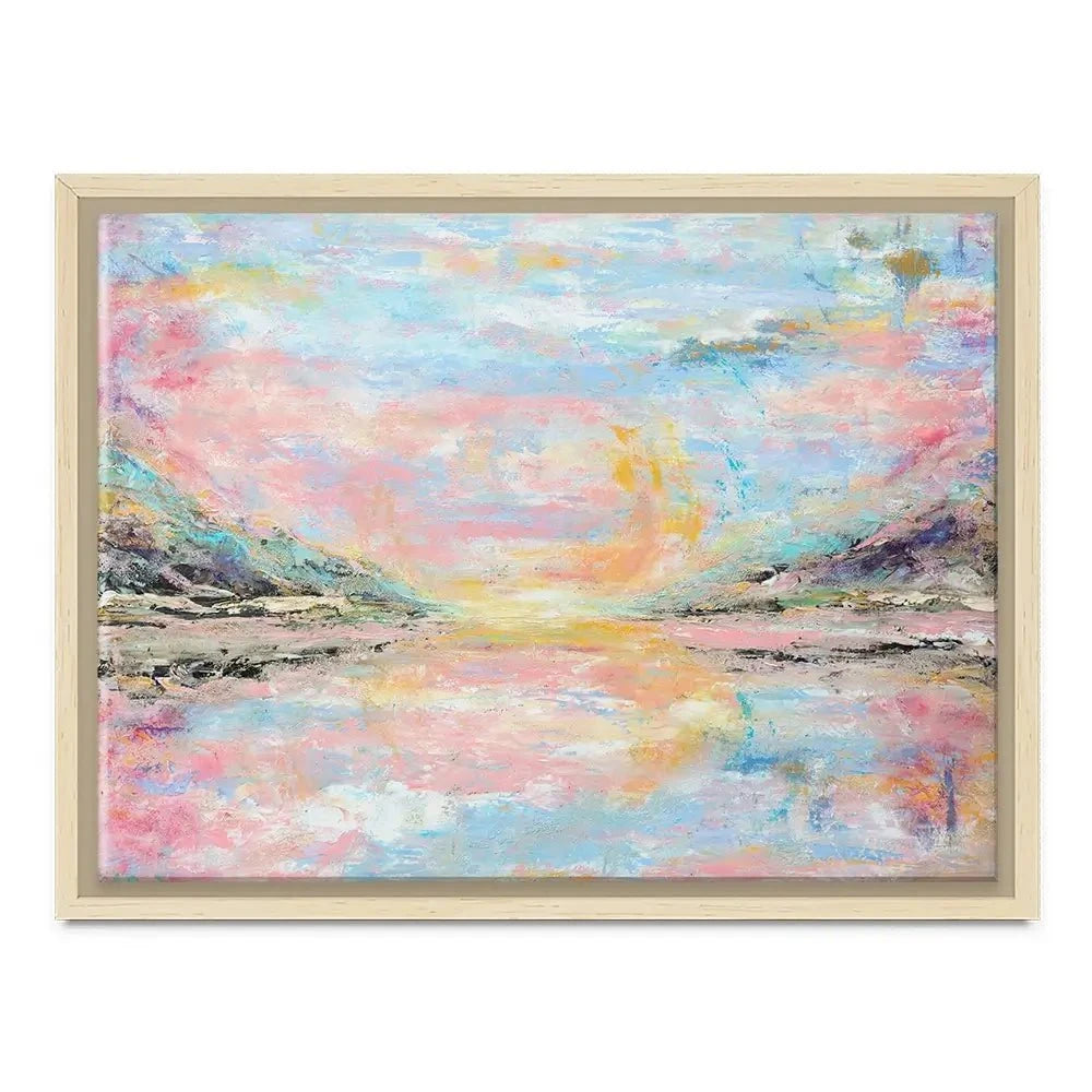 Pink Haze Canvas Print Pink Haze Canvas Print wall art product Larisa Lavrova / Shutterstock