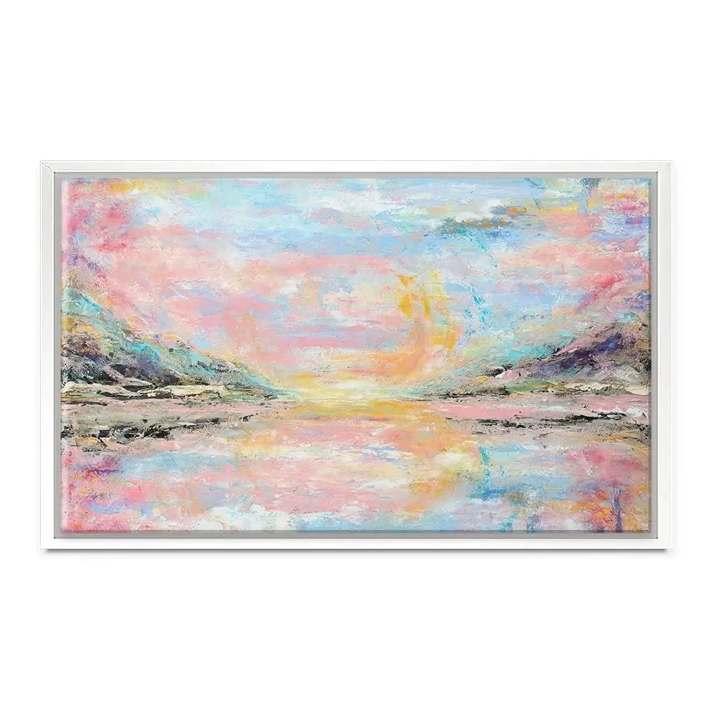 Pink Haze Canvas Print Pink Haze Canvas Print wall art product Larisa Lavrova / Shutterstock