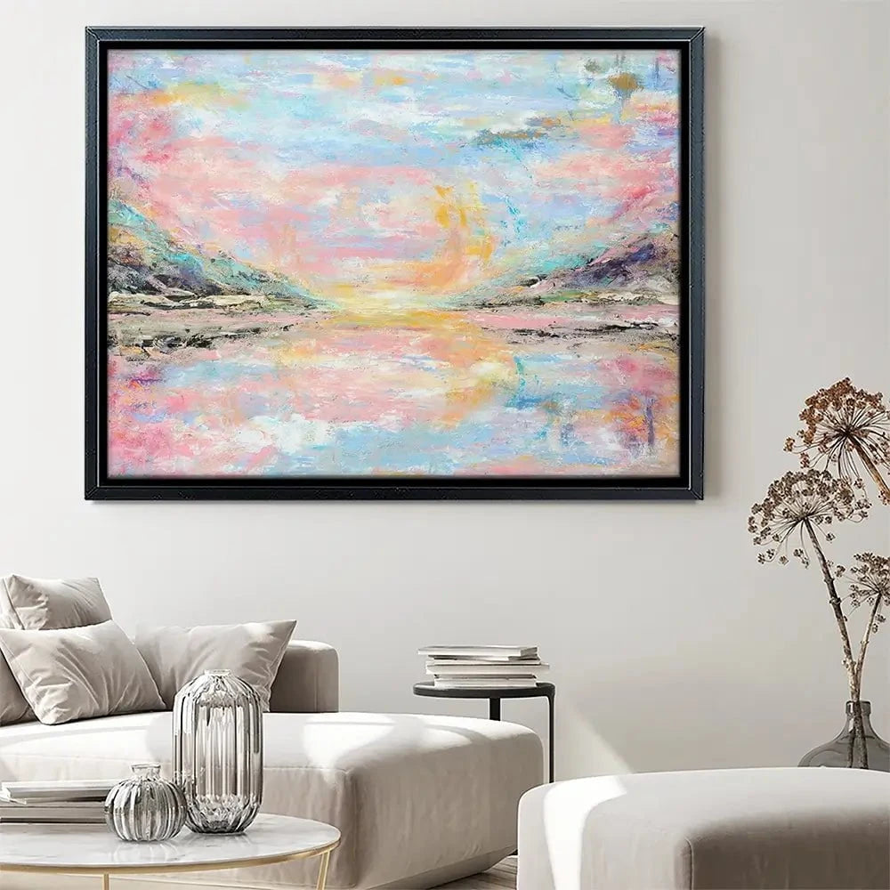 Pink Haze Canvas Print Pink Haze Canvas Print wall art product Larisa Lavrova / Shutterstock