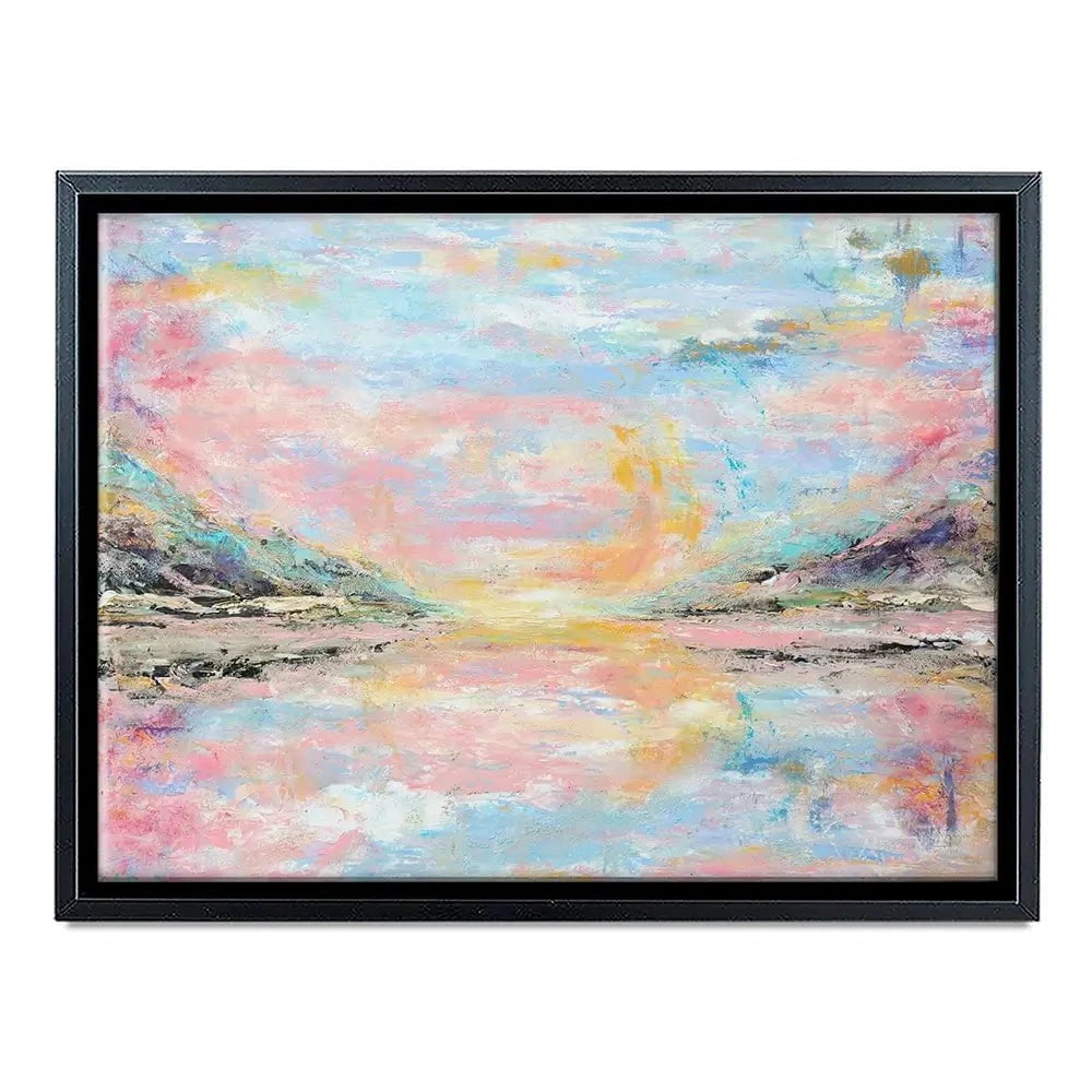 Pink Haze Canvas Print Pink Haze Canvas Print wall art product Larisa Lavrova / Shutterstock