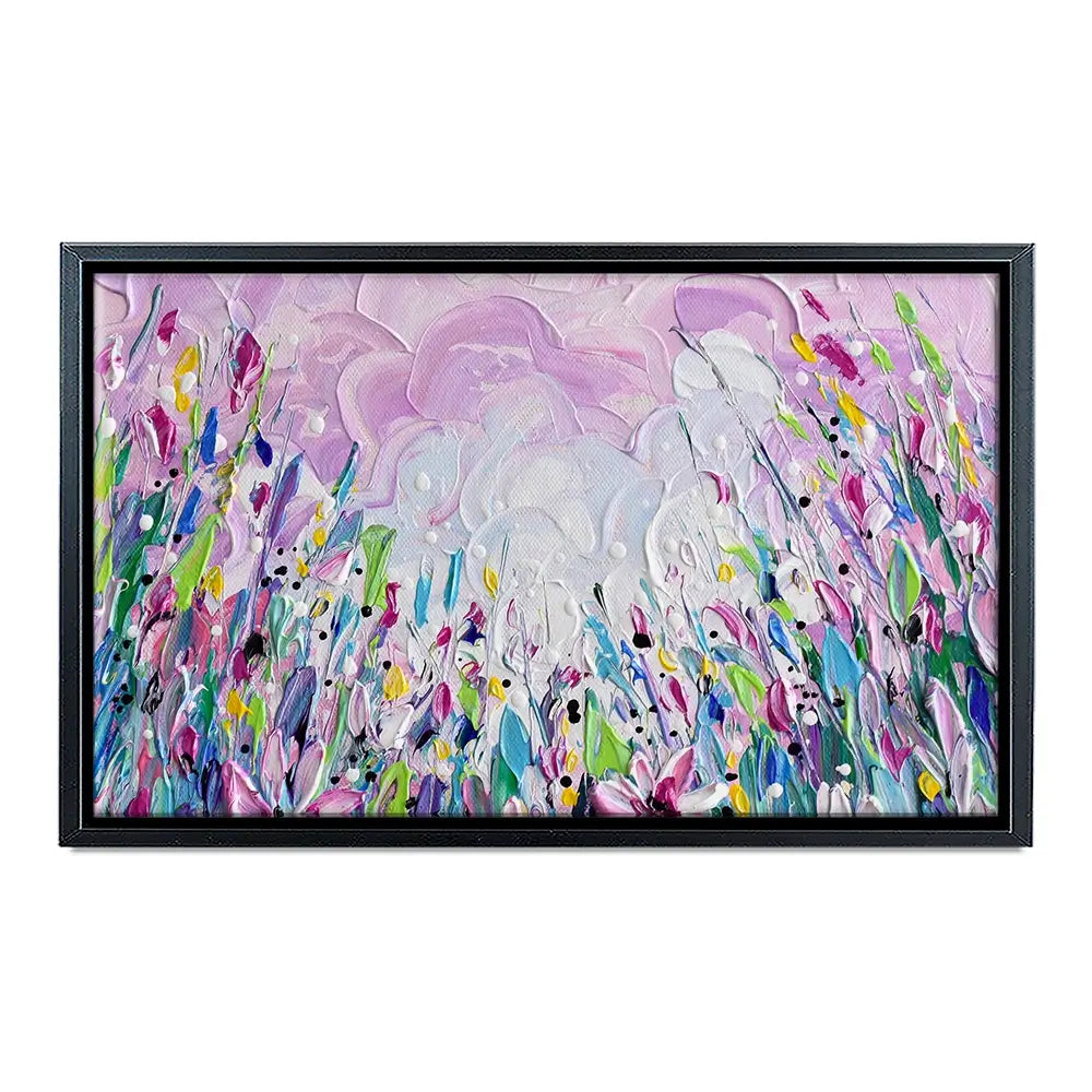Pink Meadow 2 Canvas Print Pink Meadow 2 Canvas Print wall art product Olga Tkachyk