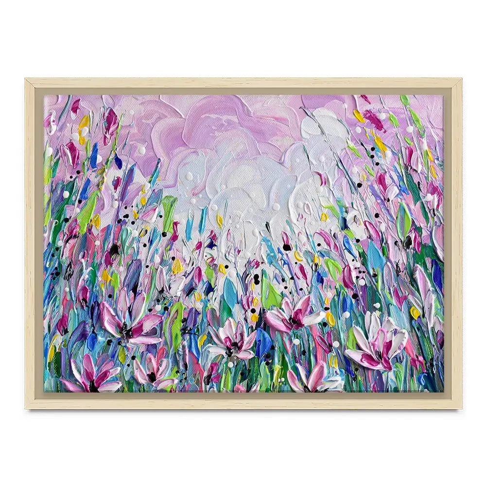 Pink Meadow 2 Canvas Print Pink Meadow 2 Canvas Print wall art product Olga Tkachyk