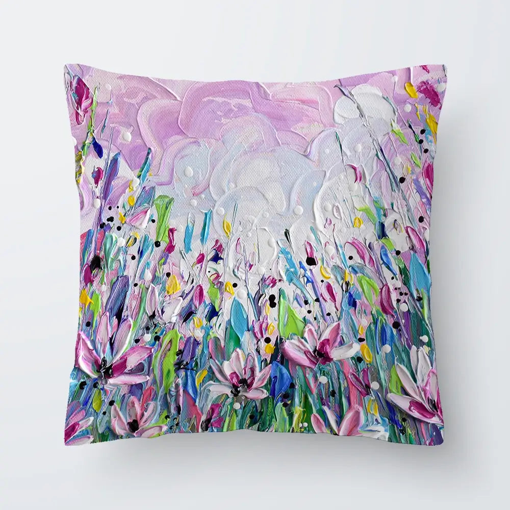 Pink Meadow 2 Cushion Pink Meadow 2 Cushion wall art product Olga Tkachyk