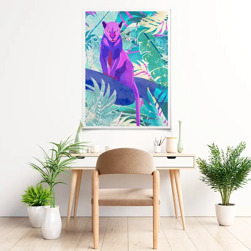 Pink Panther Art Print Pink Panther Art Print wall art product Sarah Manovski