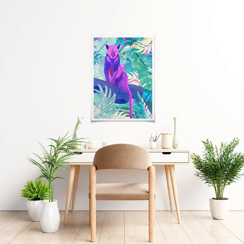Pink Panther Art Print Pink Panther Art Print wall art product Sarah Manovski