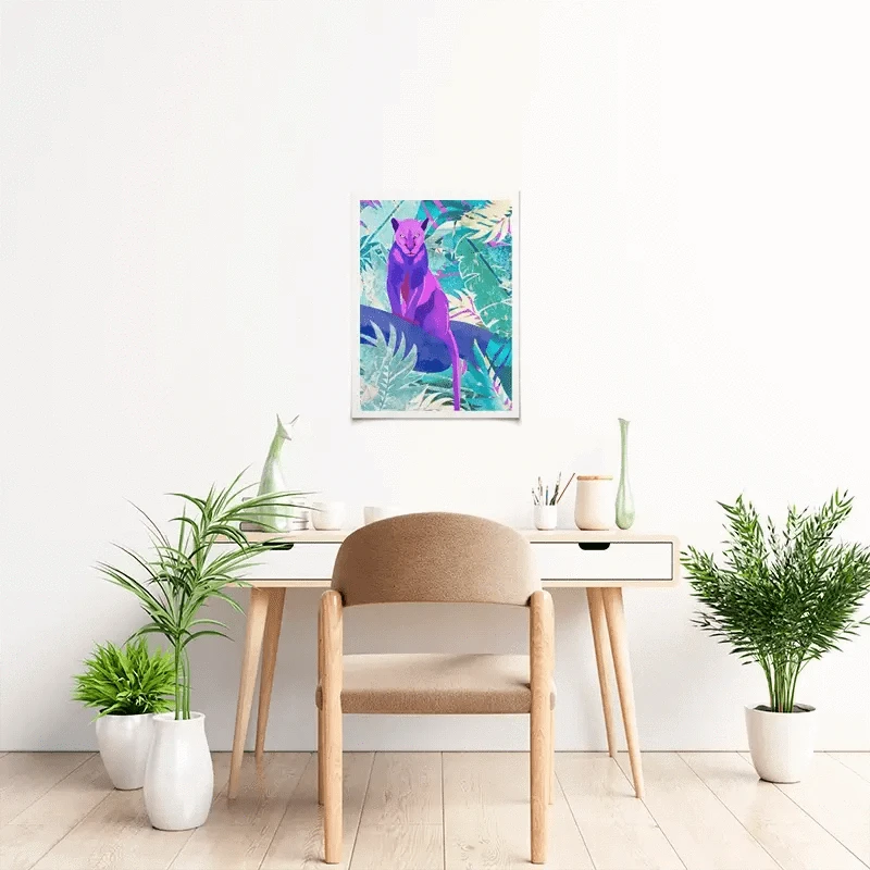 Pink Panther Art Print Pink Panther Art Print wall art product Sarah Manovski