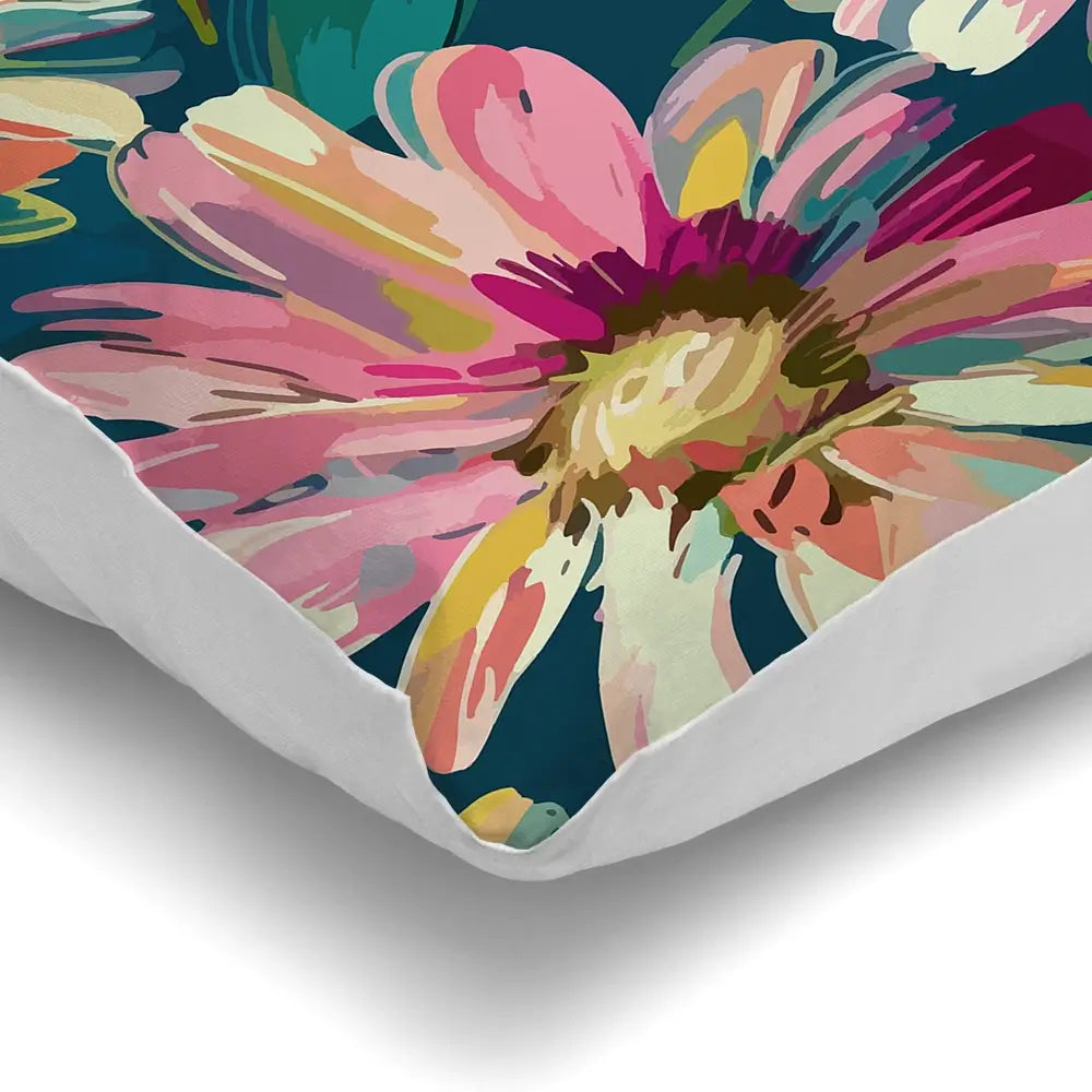 Pink Petals Cushion Pink Petals Cushion wall art product Art Print Shop