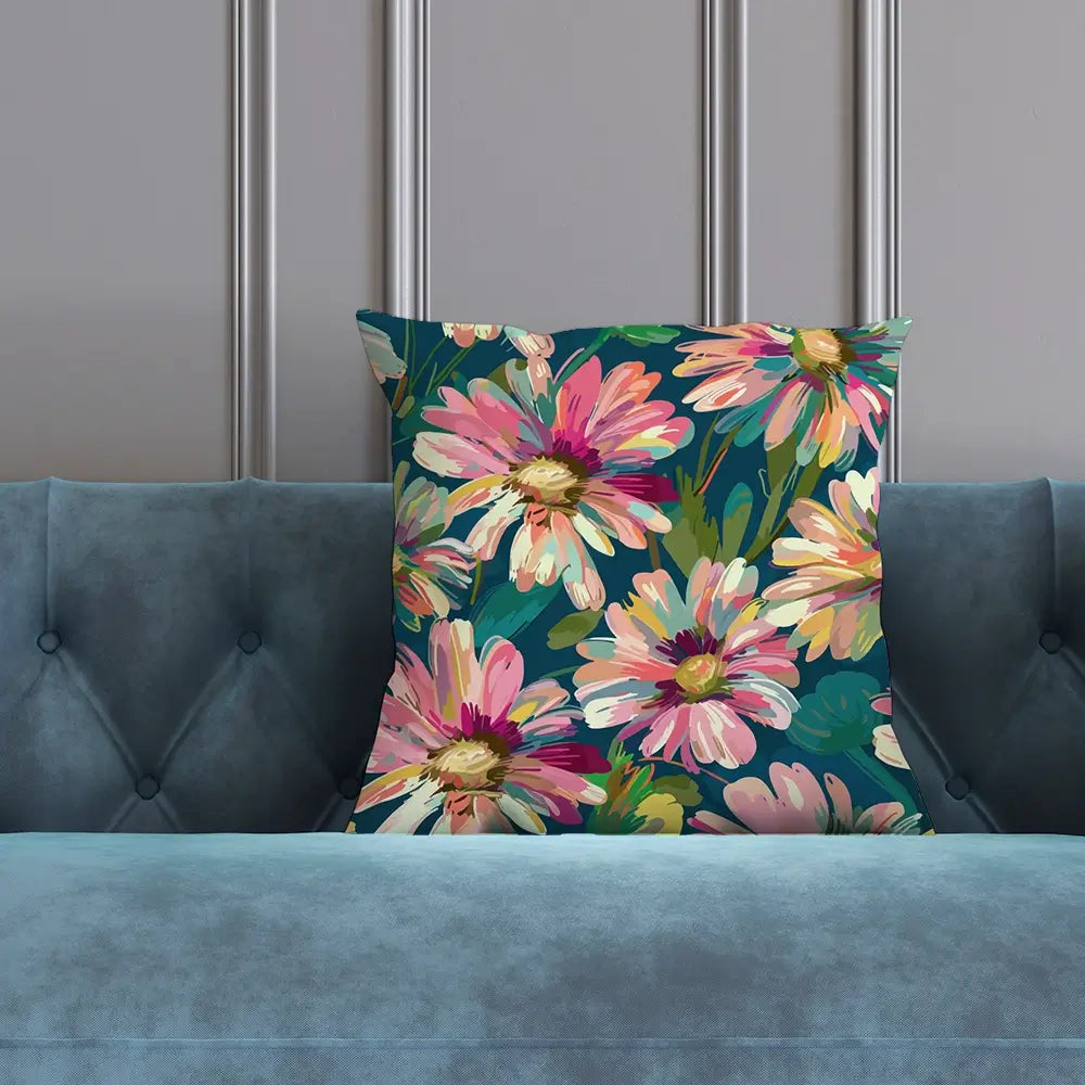 Pink Petals Cushion Pink Petals Cushion wall art product Art Print Shop