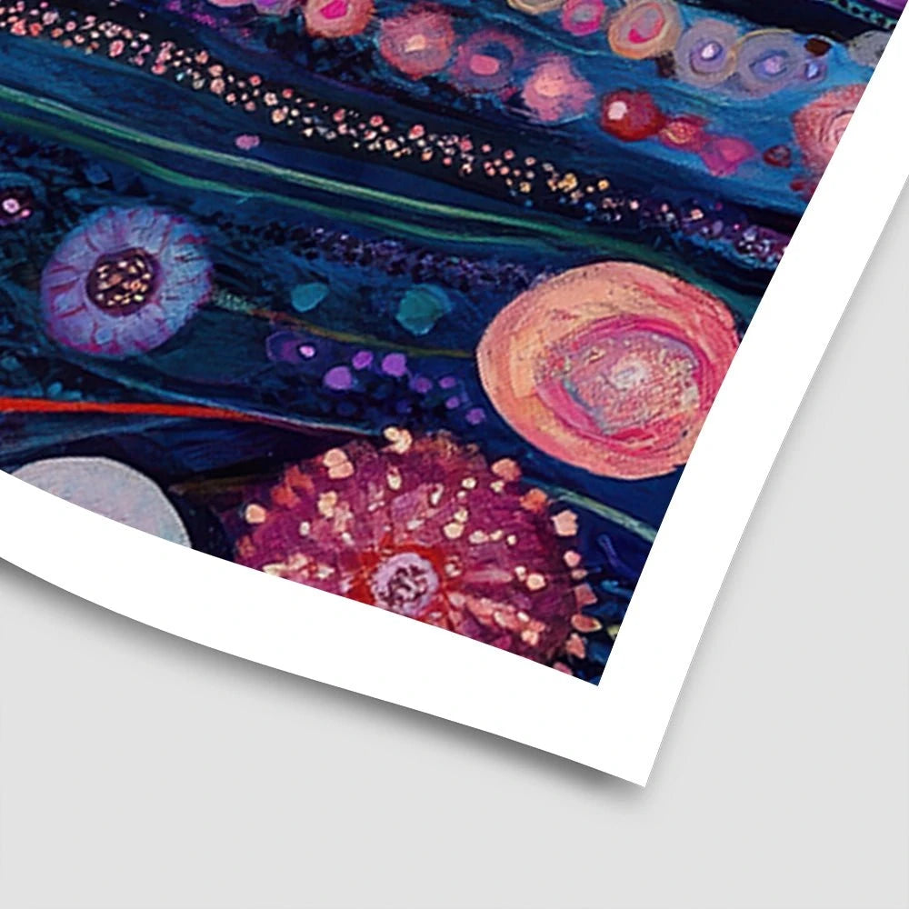 Pink Pops Art Print Pink Pops Art Print wall art product Tanya Ocean