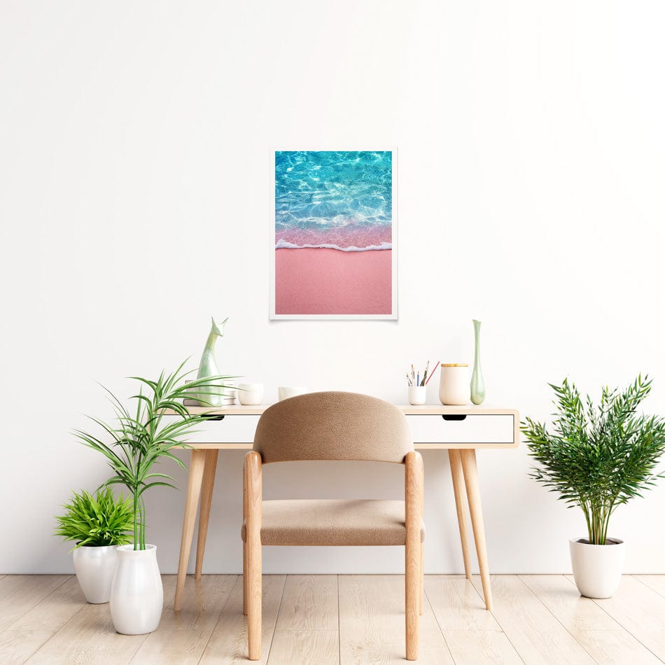 Pink Sands Art Print wall art product OHishiapply / Shutterstock