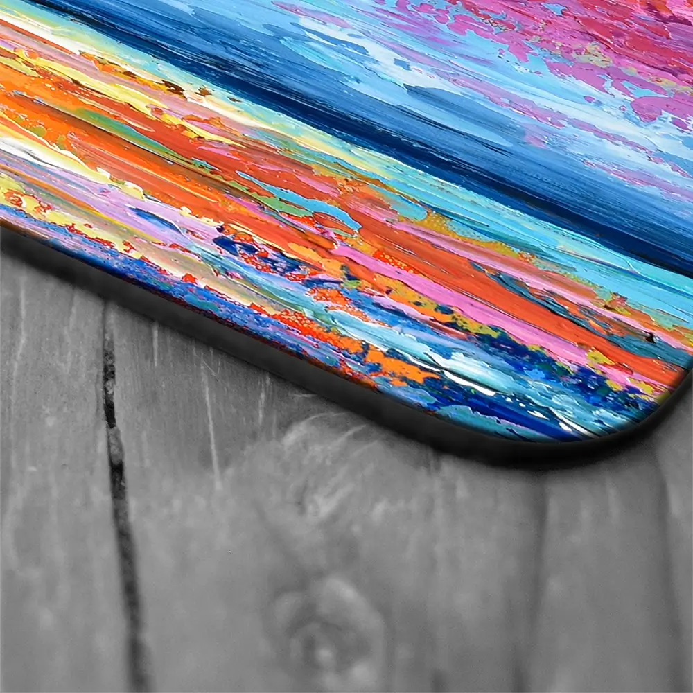 Pink Sunset Coaster Set Pink Sunset Coaster Set wall art product Olga Tkachyk