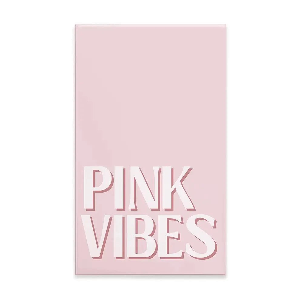 Pink Vibes Canvas Print Pink Vibes Canvas Print wall art product Art Print Shop