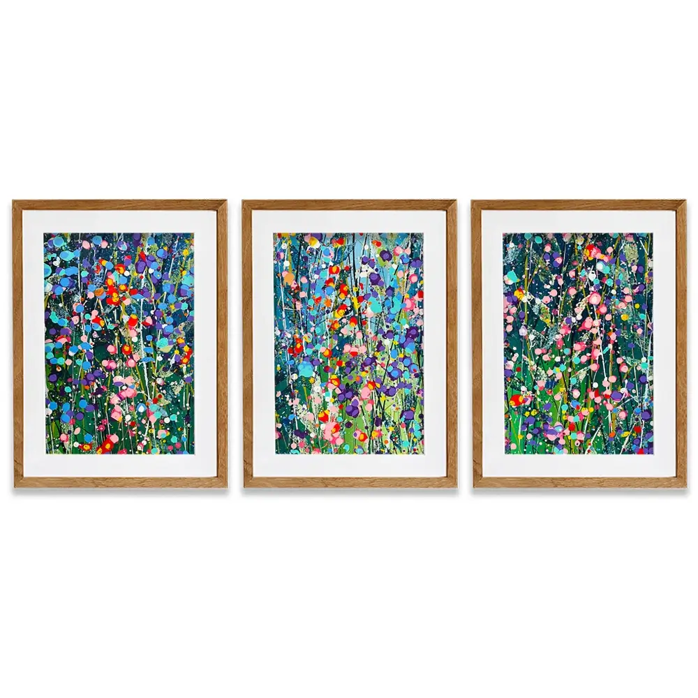 Piper Framed Art Print Trio Piper Framed Art Print Trio wall art product Scarlet Sky Studio