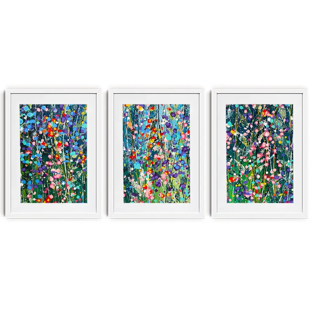 Piper Framed Art Print Trio Piper Framed Art Print Trio wall art product Scarlet Sky Studio