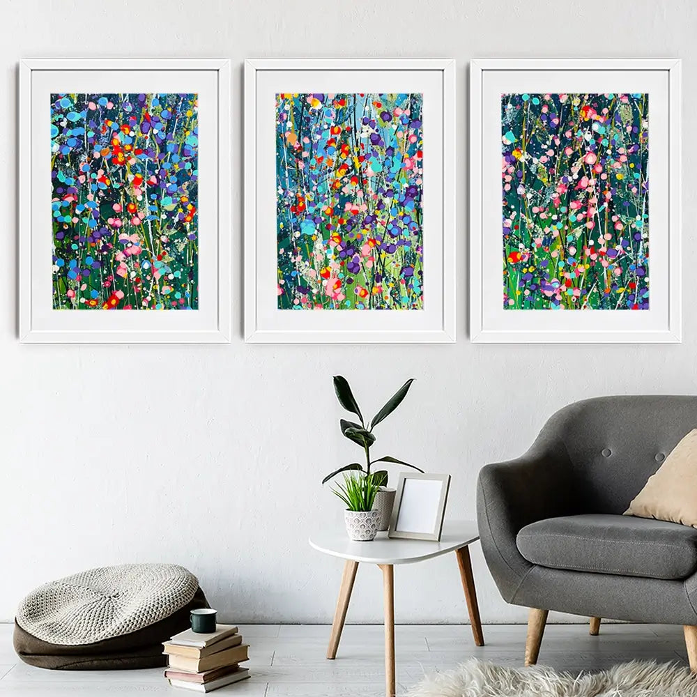 Piper Framed Art Print Trio Piper Framed Art Print Trio wall art product Scarlet Sky Studio