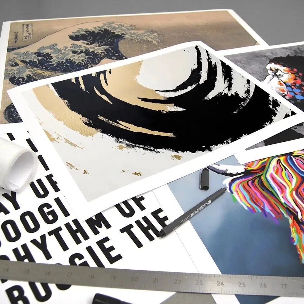 Pitch Slash Art Print Pitch Slash Art Print wall art product Franklyn Gregory - Independent