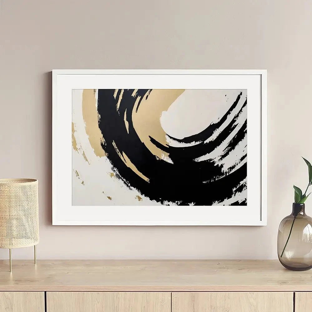 Pitch Slash Framed Art Print Pitch Slash Framed Art Print wall art product Franklyn Gregory - Independent