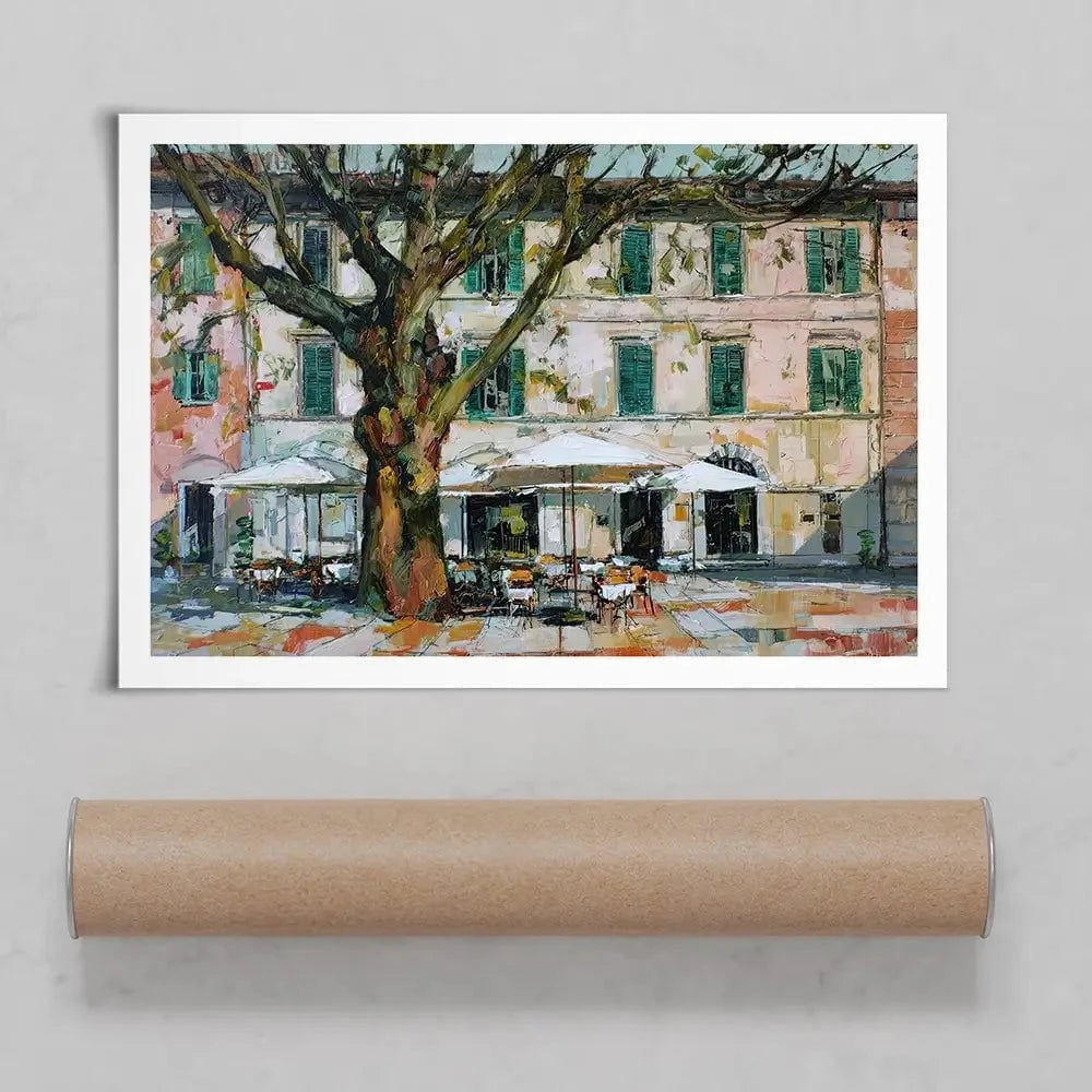 Place De La Ville Art Print Place De La Ville Art Print wall art product David Alexander Elder
