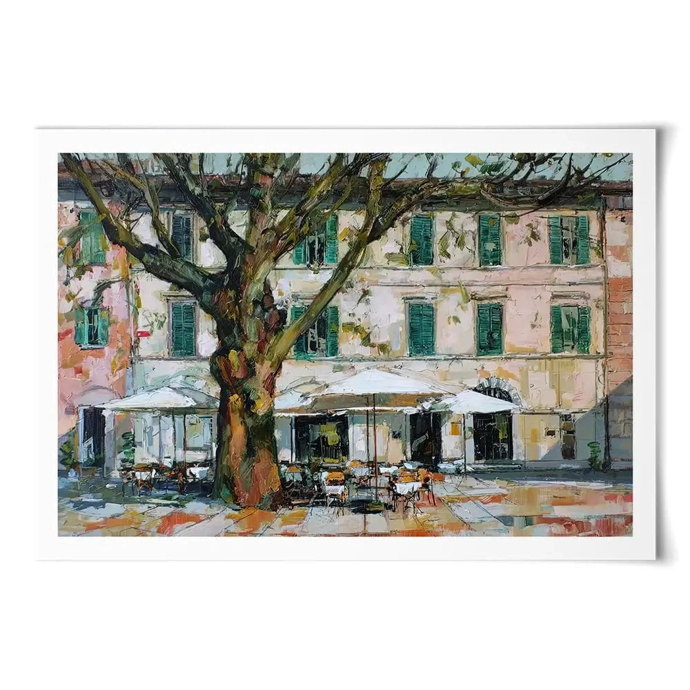 Place De La Ville Art Print Place De La Ville Art Print wall art product David Alexander Elder
