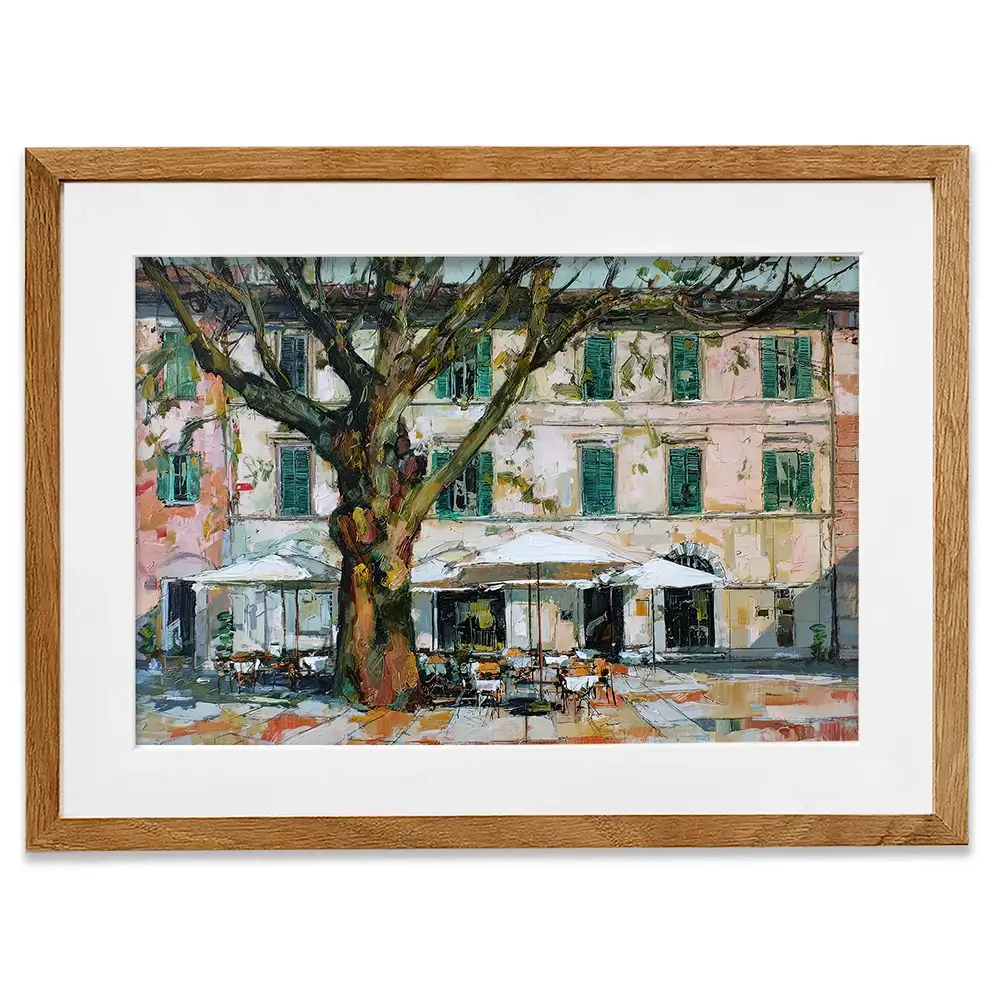 Place De La Ville Framed Art Print Place De La Ville Framed Art Print wall art product David Alexander Elder
