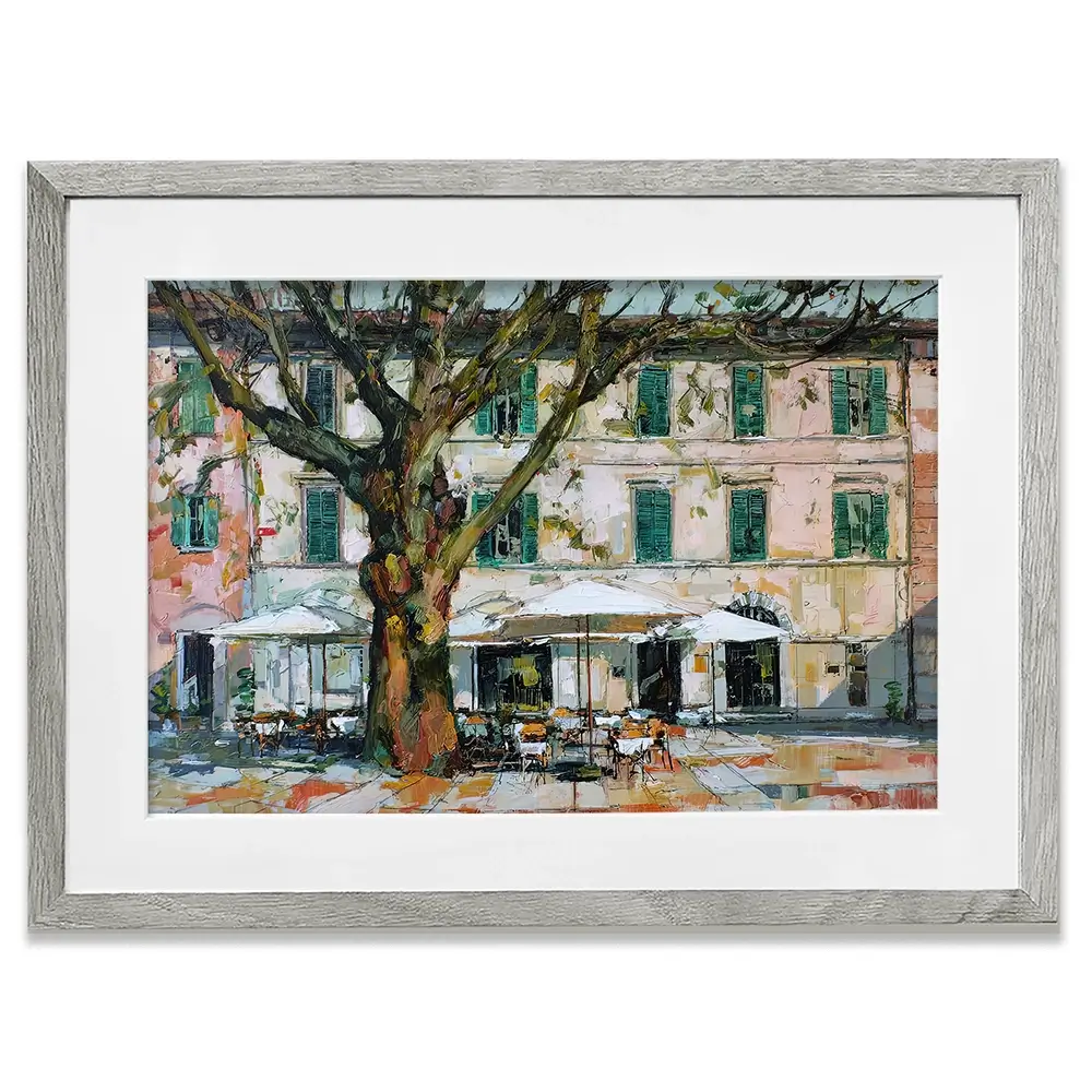 Place De La Ville Framed Art Print Place De La Ville Framed Art Print wall art product David Alexander Elder