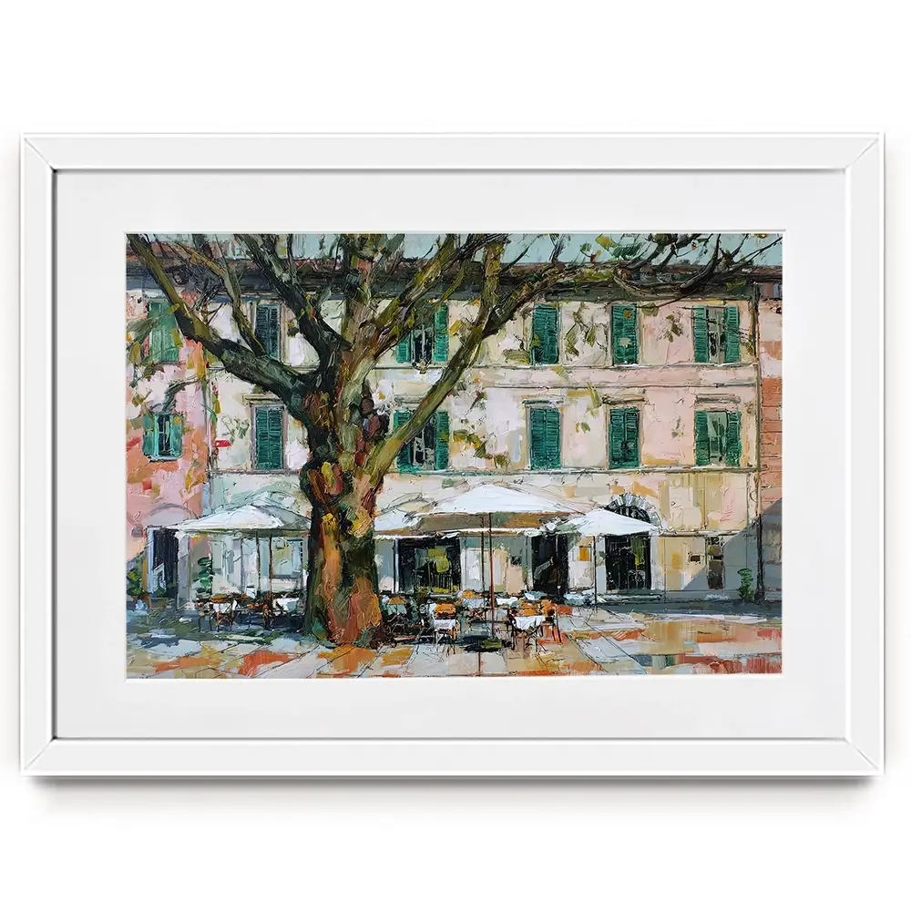 Place De La Ville Framed Art Print Place De La Ville Framed Art Print wall art product David Alexander Elder