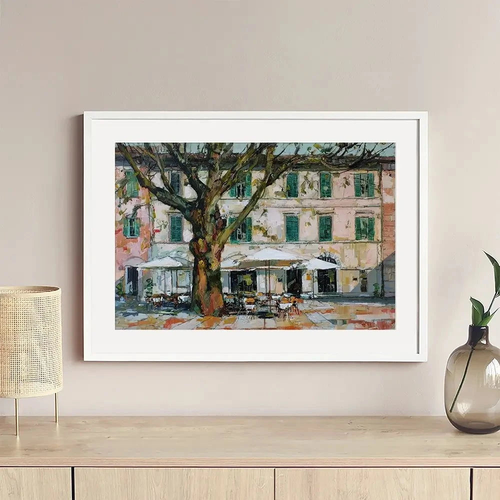 Place De La Ville Framed Art Print Place De La Ville Framed Art Print wall art product David Alexander Elder