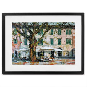 Place De La Ville Framed Art Print Place De La Ville Framed Art Print wall art product David Alexander Elder