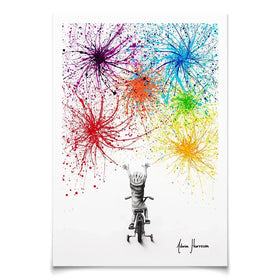 Playful Celebration Art Print Playful Celebration Art Print wall art product Ashvin Harrison
