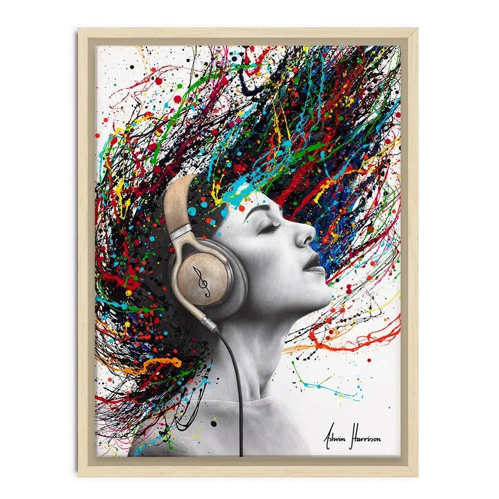 Playing Her Tune Canvas Print Playing Her Tune Canvas Print wall art product Ashvin Harrison